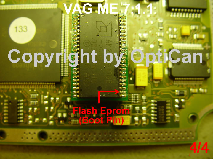 Bosch ME 7.1.1 (Volkswagen) pinout diagram 12